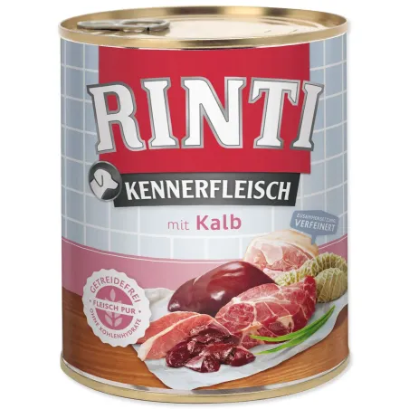 Konzerva Rinti Kennerfleisch za odrasle tele 800 g