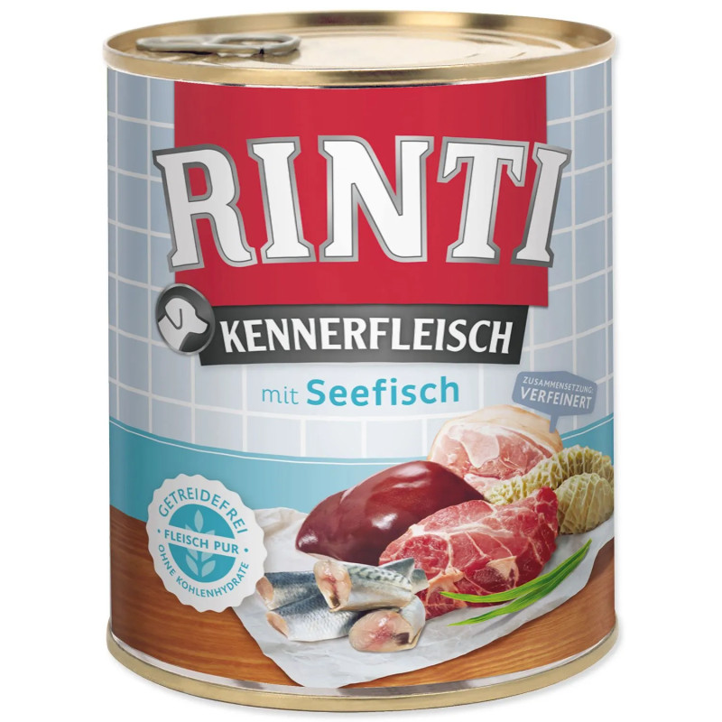 Konzerva Rinti Kennerfleisch Adult morska riba 800g
