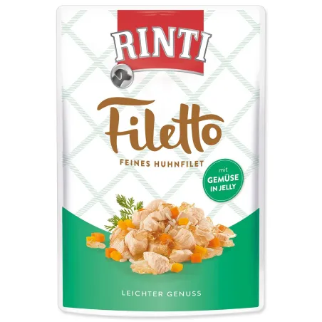 Kapsica Rinti Filetto Adult piletina i povrće u želeu 100g