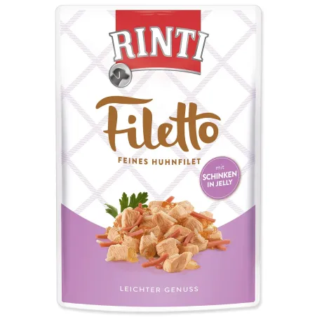 Kapsica Rinti Filetto Adult piletina i šunka u želeu 100g