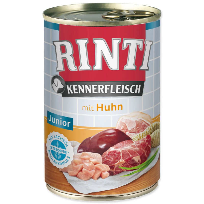 Konzerva Rinti Kennerfleisch Junior piletina 400 g