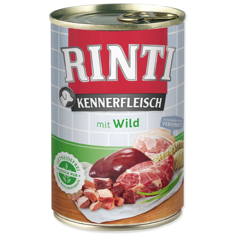 Konzerva Rinti Kennerfleisch Adult divina 400 g