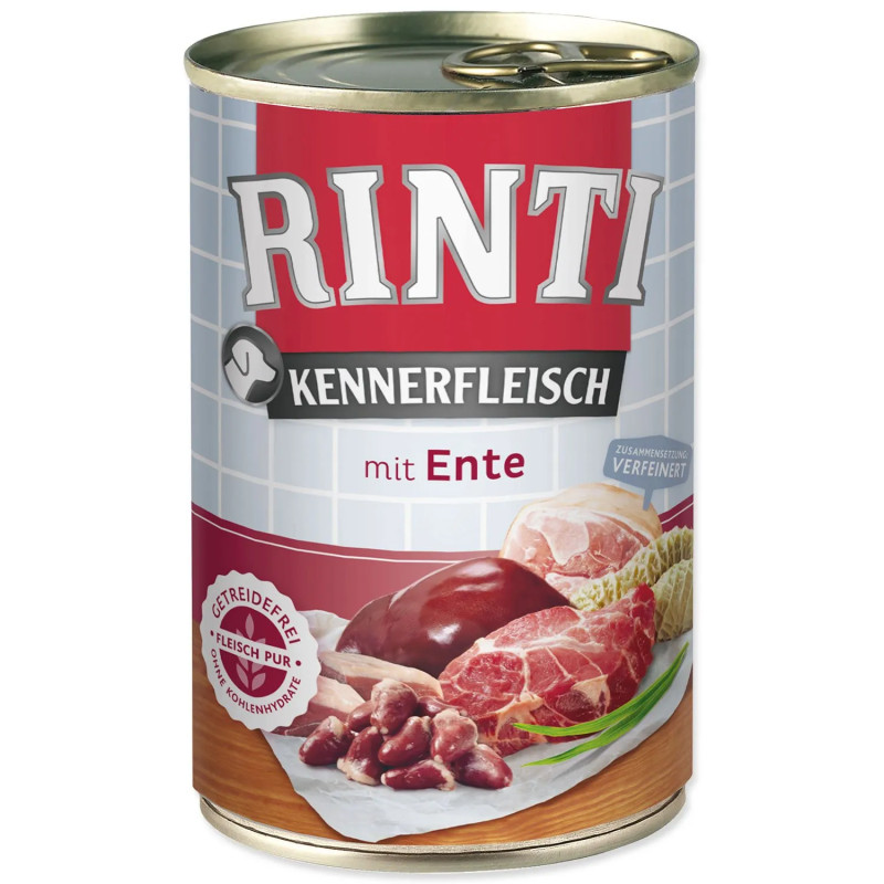 Konzerva Rinti Kennerfleisch Adult pačje srce 400 g