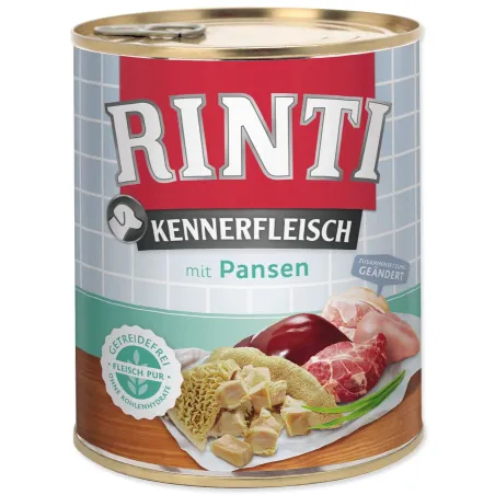 Konzerva Rinti Kennerfleisch Adult želuci 800g