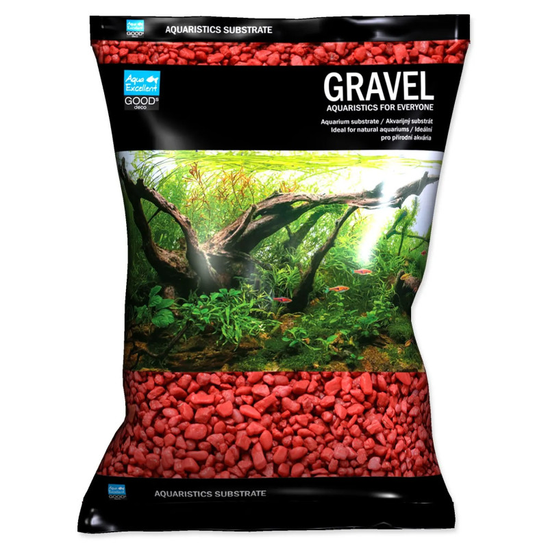 Pijesak Aqua Excellent jarko ružičast 3-6mm 3kg