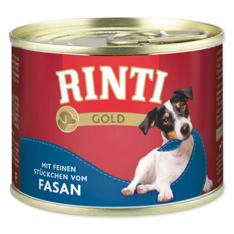 Konzerva Rinti Gold Adult fazan 185 g