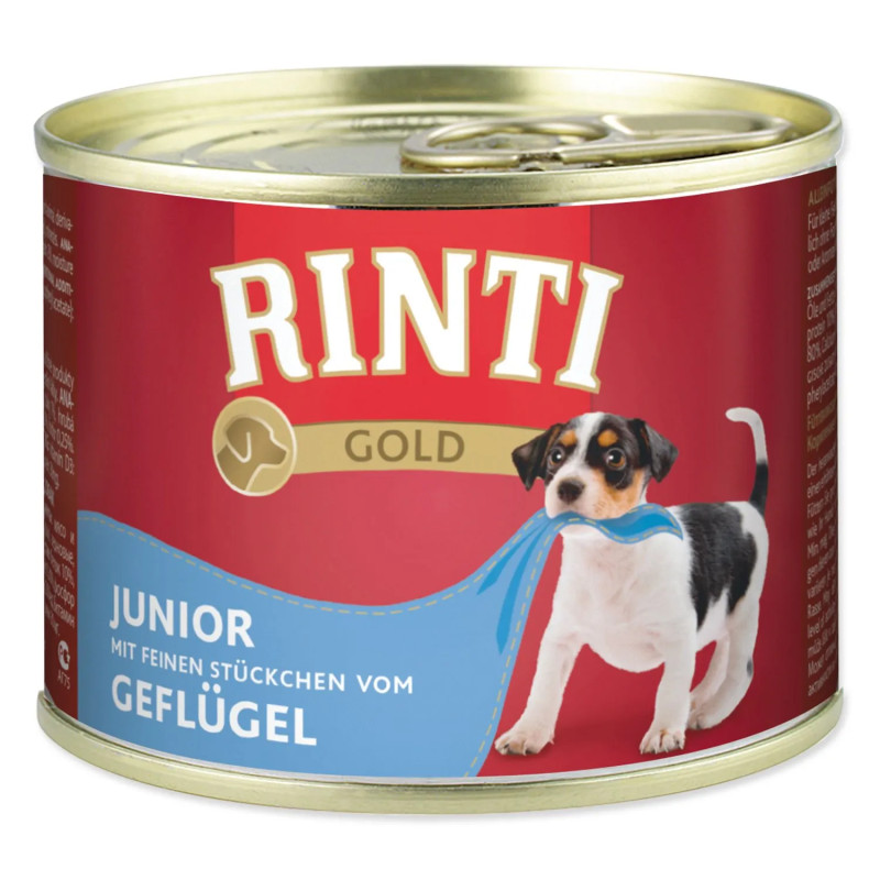 Konzerva Rinti Gold Junior perad 185g