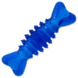 Igračka Dog Fantasy gumena kost-valjak plava 12 cm