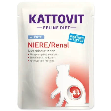 Kapsica Kattovit Kidney/Renal patka 85 g