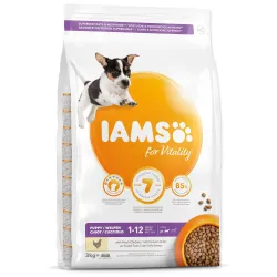 Hrana za štence IAMS Dog Puppy Small & Medium Piletina 3kg