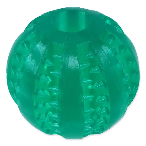 Loptička Dog Fantasy DENTAL MINT zelena 7cm