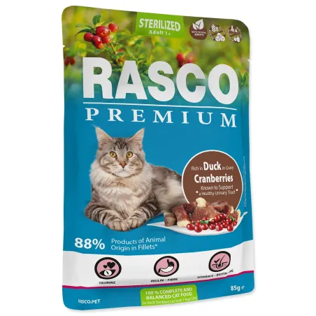 Kapsica Rasco Premium Sterilizirana patka s brusnicom 85 g