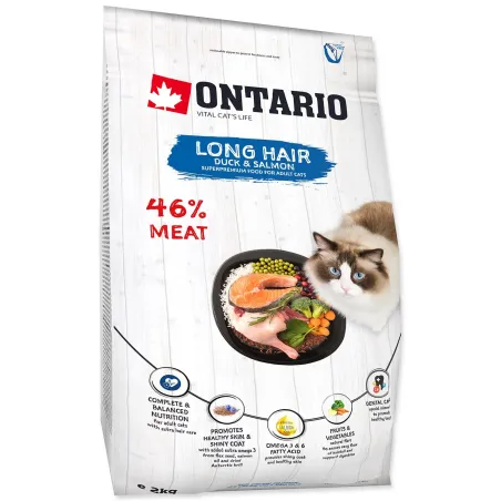 Hrana Ontario Cat Longhair 2 kg