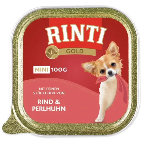 Posudica Rinti Gold Adult Mini govedina i perlica 100 g