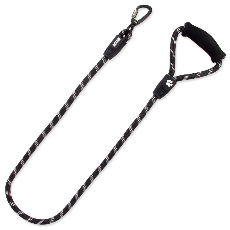 Povodac Active Dog Sport L crni 1,3x120cm