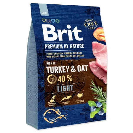 Hrana Brit Premium by Nature Light 3kg