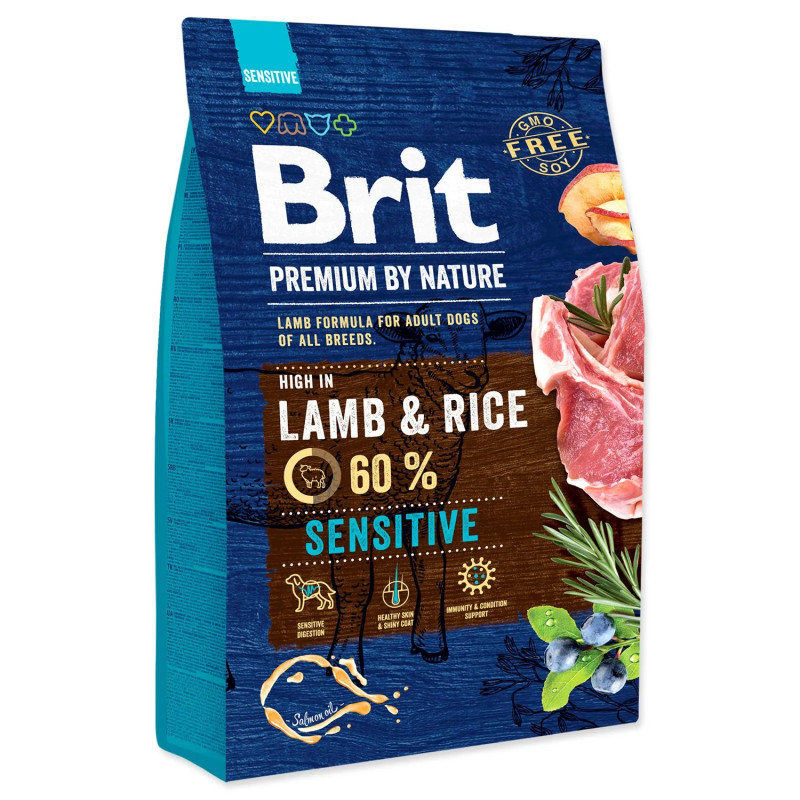 Hrana Brit Premium by Nature Sensitive Lamb 3 kg