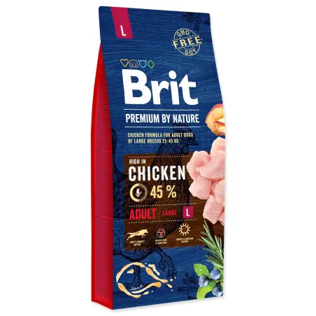 Hrana Brit Premium by Nature Adult L 15kg