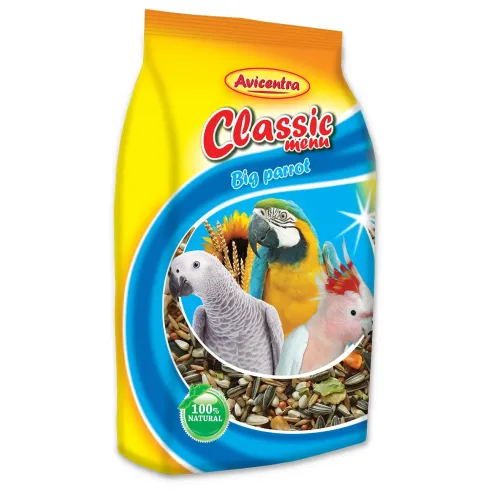 Hrana Avicentra Classic za velike papige 1kg