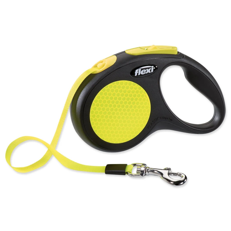 Povodnik Flexi New Neon traka S 5m