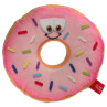 Igračka Dog Fantasy krafna s licem ružičasta 12cm