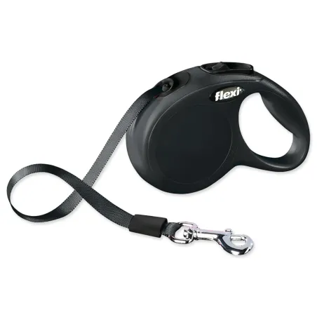 Povodac Flexi Classic New traka XS crna 3m