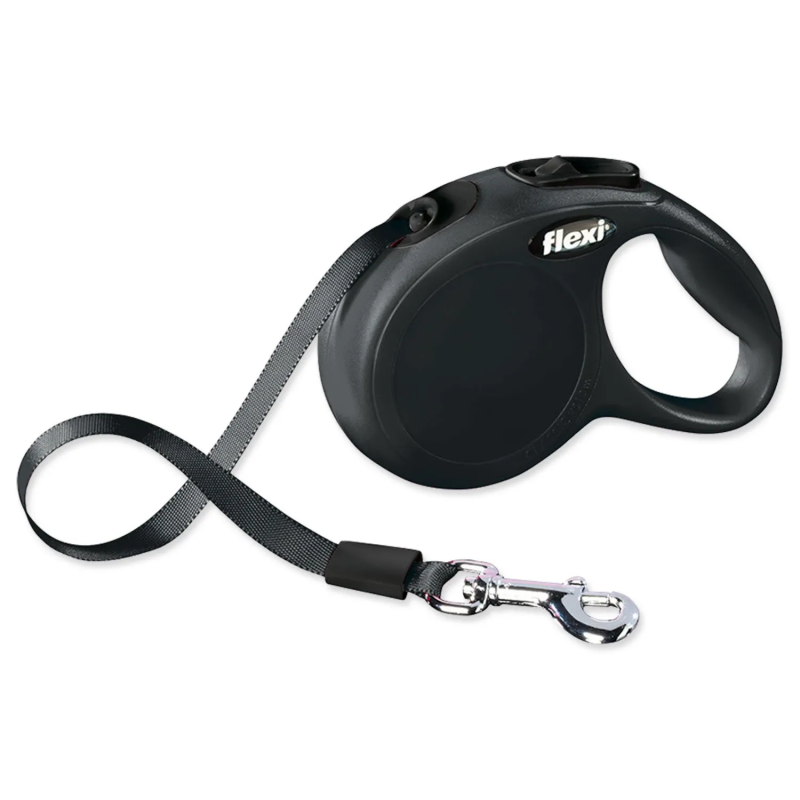 Povodac Flexi Classic New traka XS crna 3m