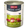 Konzerva Animonda Gran Carno Adult govedina i zec s biljem 800 g