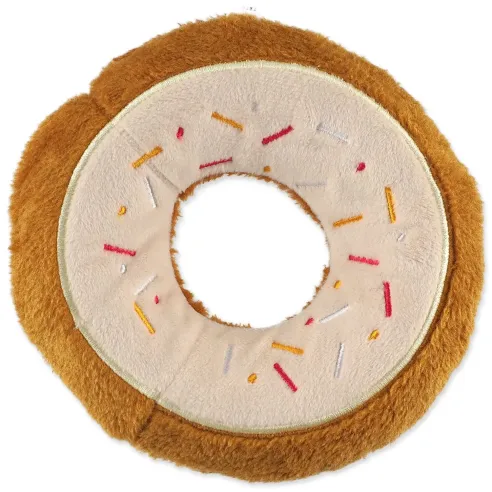 Igračka Dog Fantasy donut bijeli 19 cm