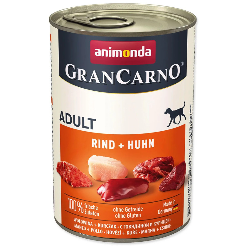 Konzerva Animonda Gran Carno Adult govedina i piletina 400 g