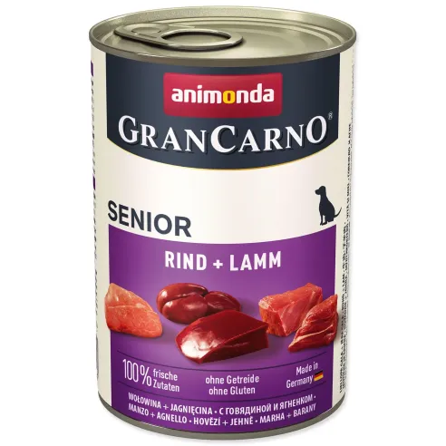 Konzerva Animonda Gran Carno Senior govedina i janjetina 400g