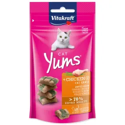 Poslastica Vitakraft Cat Yums piletina, s mačjom travom 40g