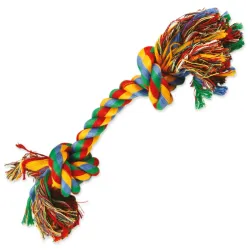 Igračka Dog Fantasy pamučni čvor, šaren, 2 čvora, 30 cm