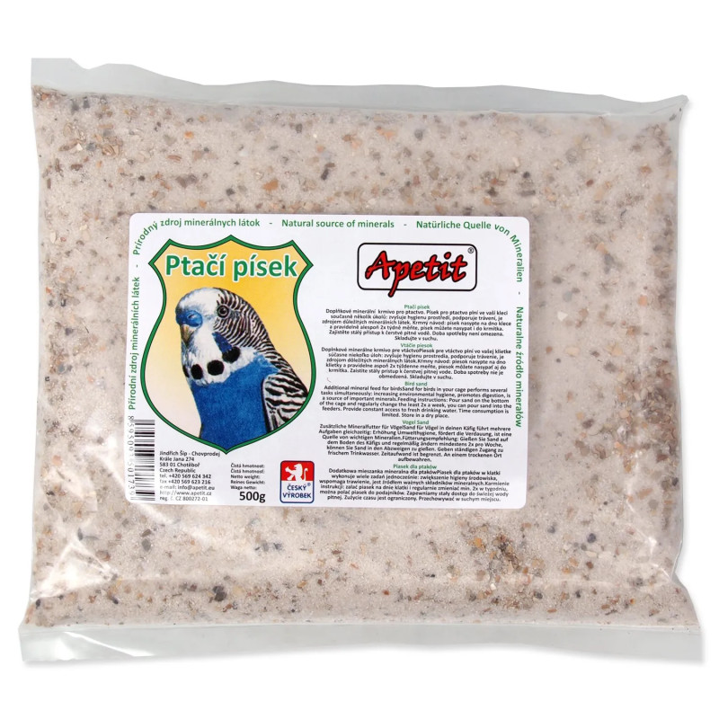 Apetit Grit za ptice 500 g
