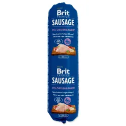 Salama Brit Sausage piletina i zec 800g