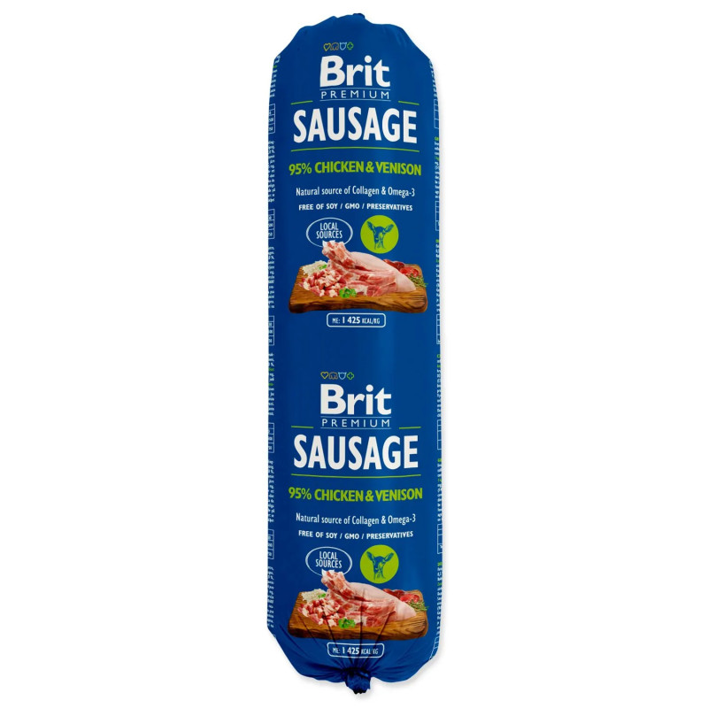 Salama Brit Sausage piletina i divljačina 800g