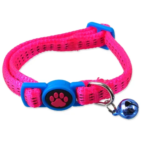 Ogrlica Magic Cat Nylon XS ružičasta 1x19-31cm