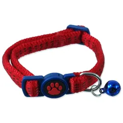 Ogrlica Magic Cat najlonska XS crvena 1x19-31cm