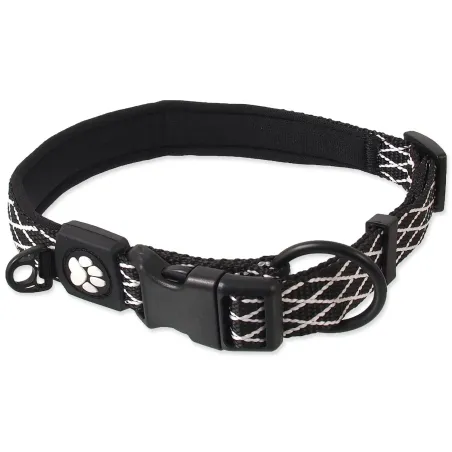 Active Dog Mystic S ogrlica, crna, 1,5 x 39–44 cm. Elegantna ogrlica s originalnim uzorkom za male i srednje pasmine.