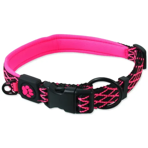 Ogrlica Active Dog Mystic L ružičasta 2,5x53-64cm