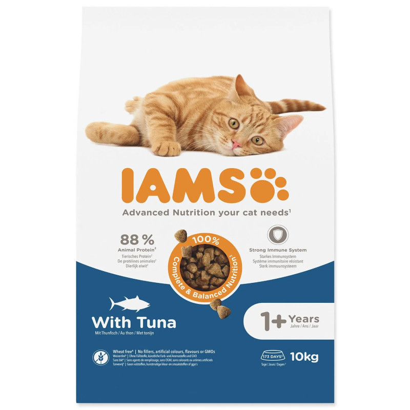 Hrana za odrasle mačke IAMS Tuna 10 kg
