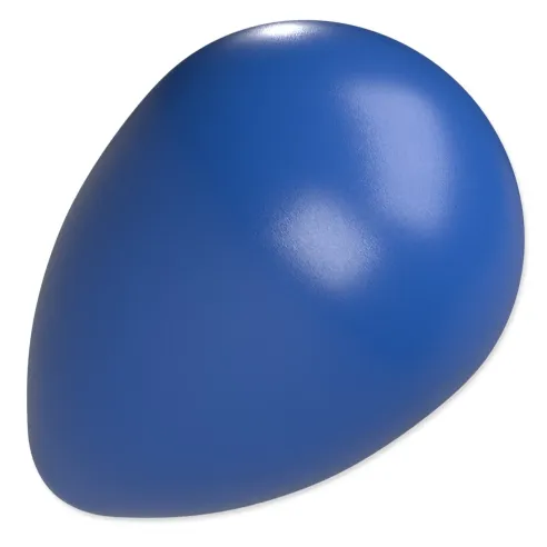 Igračka Dog Fantasy Eggy ball oblik jajeta plava 13x18,5cm