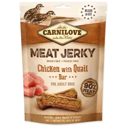Poslastica Carnilove Jerky prepelica i piletina, štapići 100 g