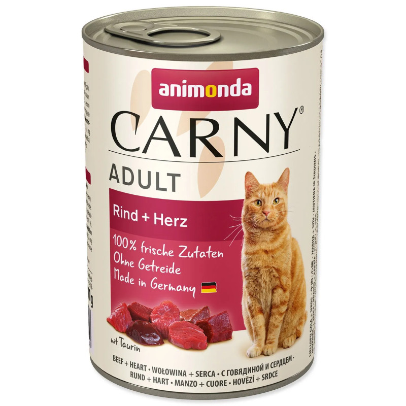 Konzerva Animonda Carny Adult govedina i srce 400 g