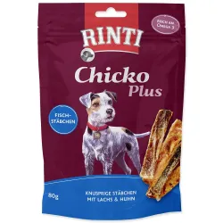 Poslastica Rinti Chicko Plus losos i piletina 80 g