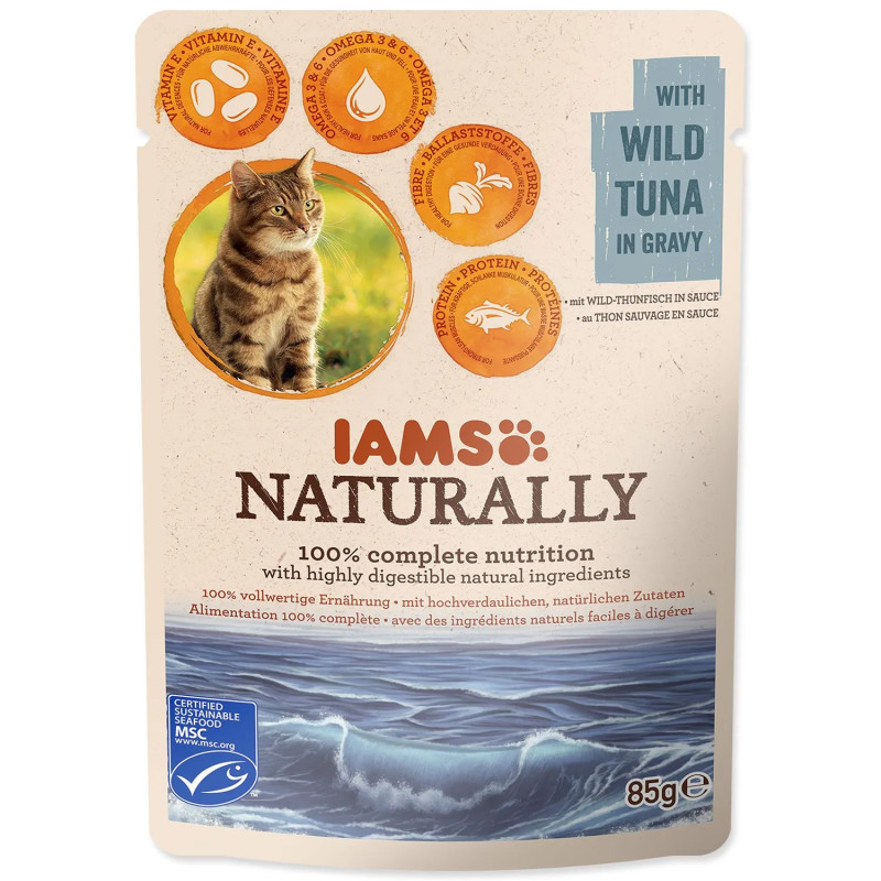 Paketić IAMS Naturally tunina u umaku 85g