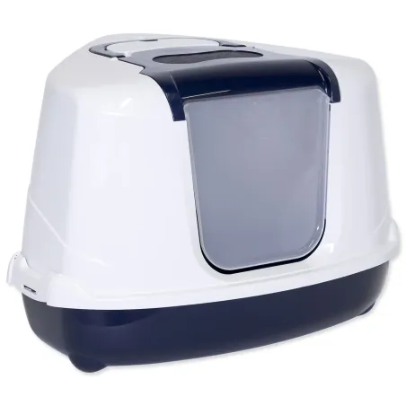 Toaleta Magic Cat Jumbo s poklopcem kutna plava 59x45x39 cm