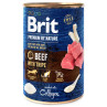 Konzerva Brit Premium by Nature goveđe s tripicama 400g