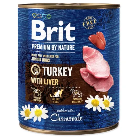 Konzerva Brit Premium by Nature puretina s jetricom 800g