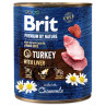 Konzerva Brit Premium by Nature puretina s jetricom 800g